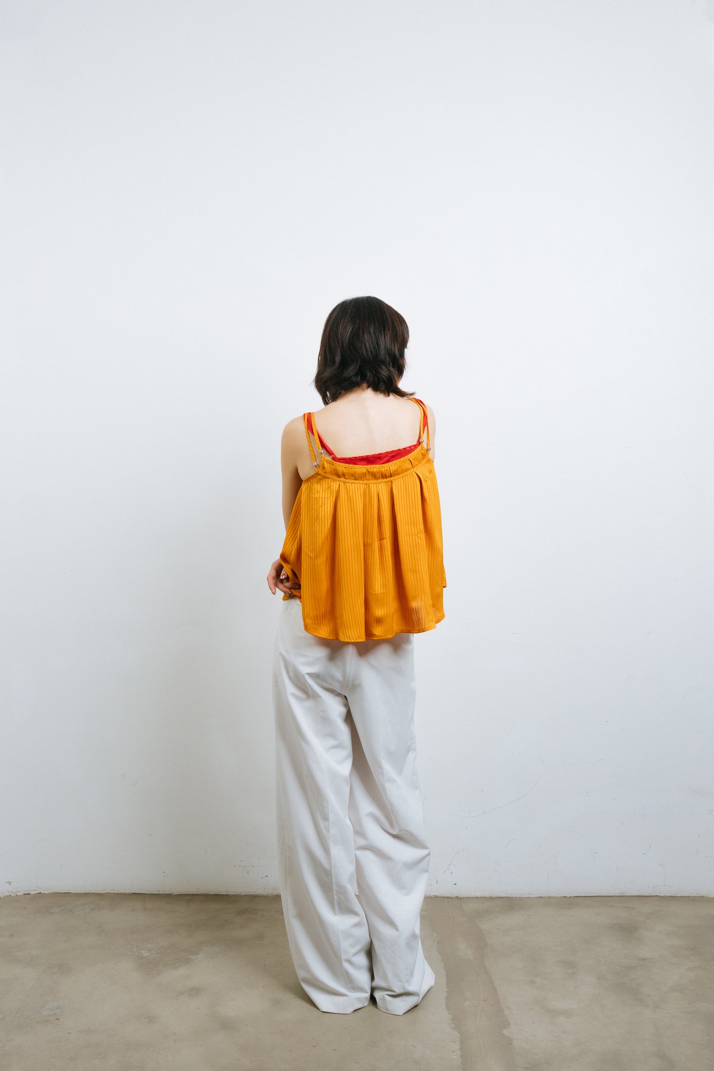 A Line Orange camisole