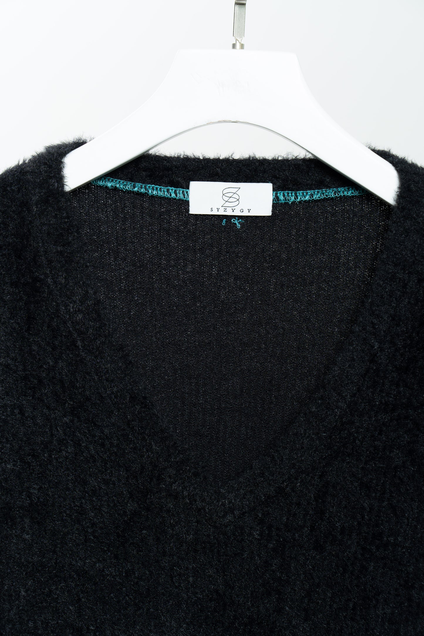 Black Stretch long-sleeve  jumper