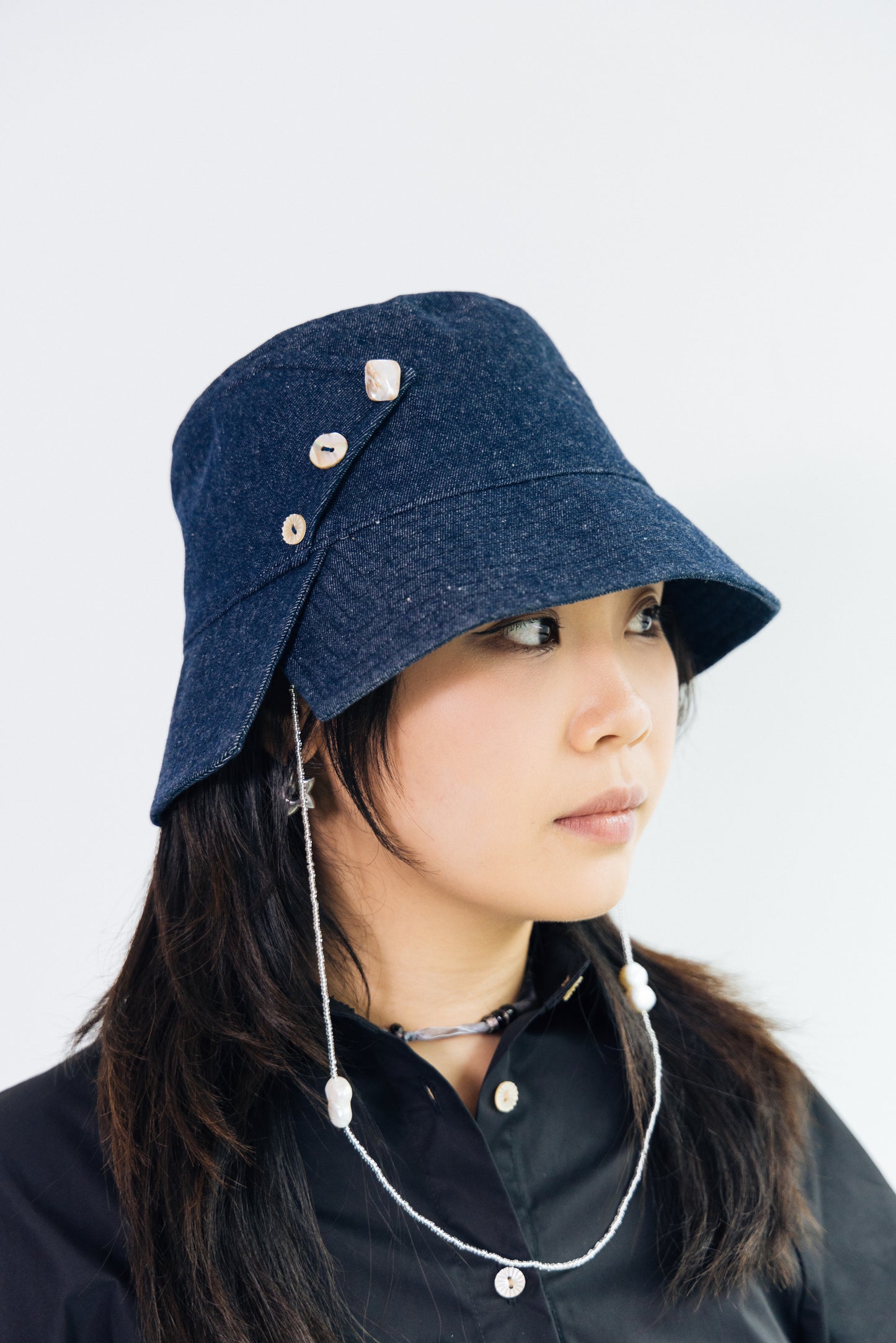 Denim Bucket Hat