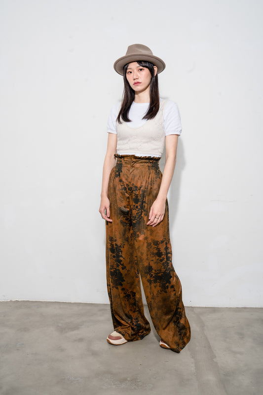 Printed Palazzo Pants