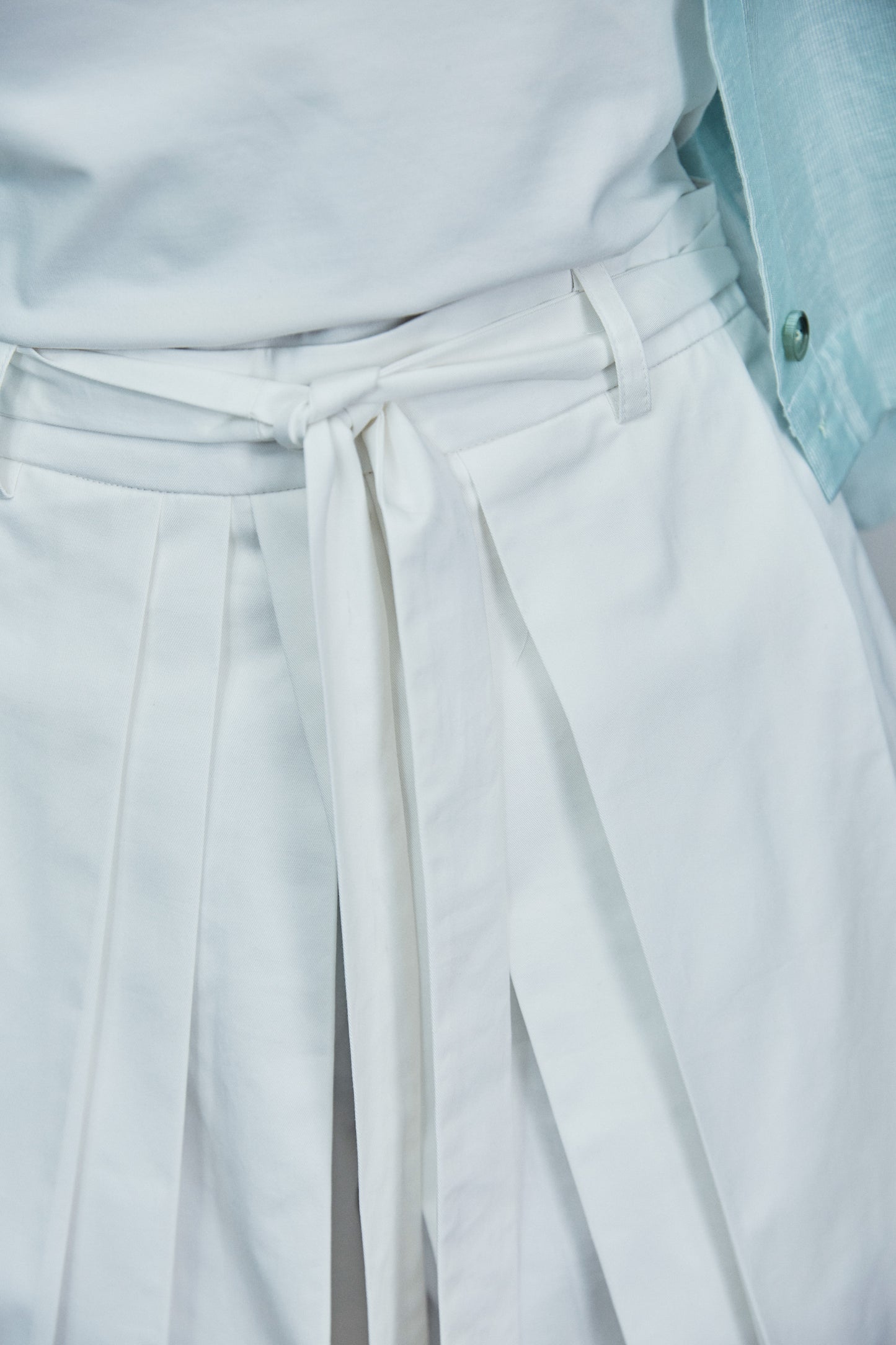 White Short Kendo Pants