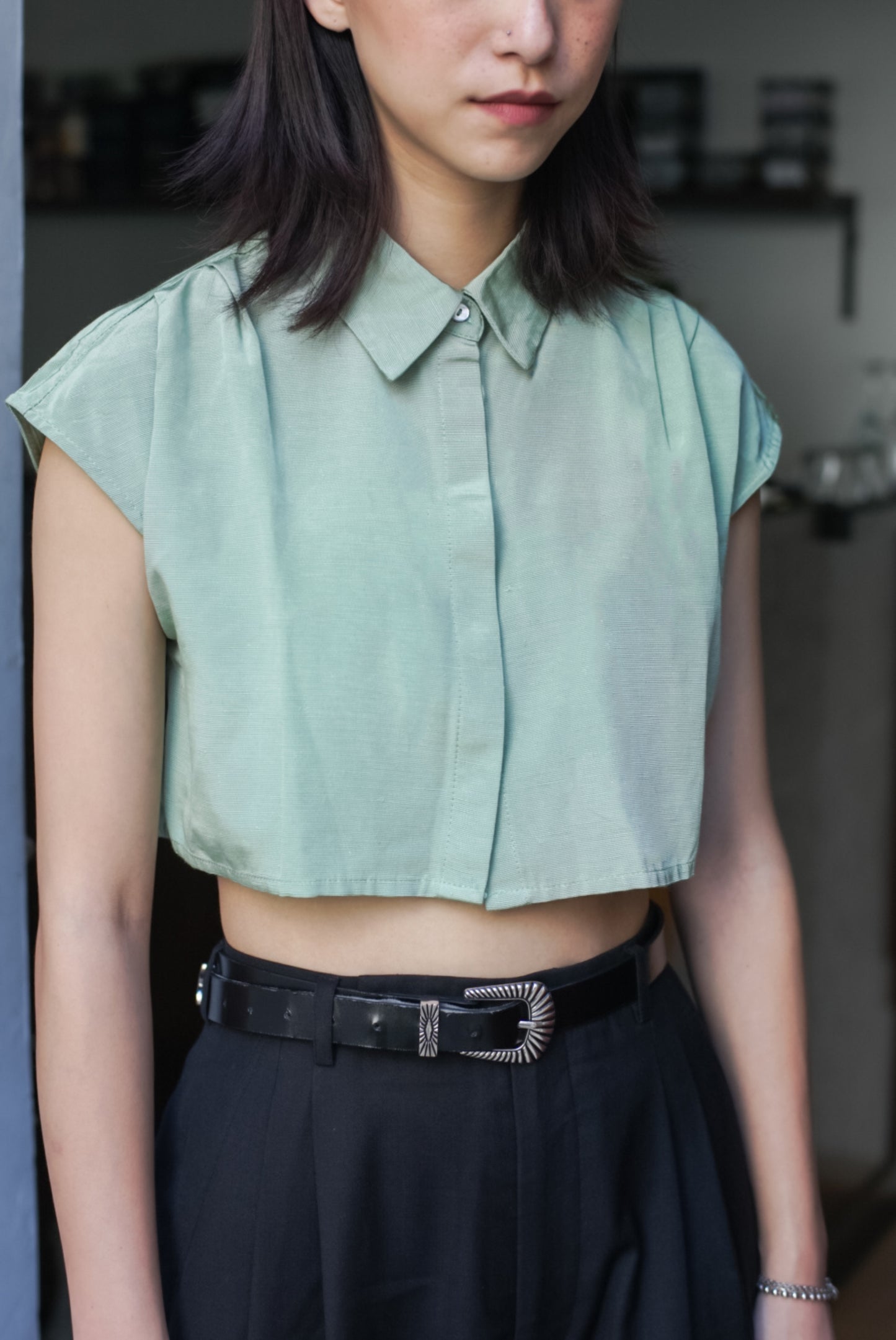 Cropped Shirt