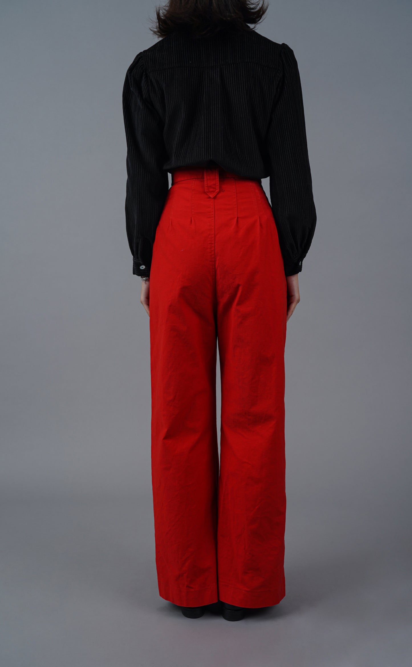 Red Regular Pants