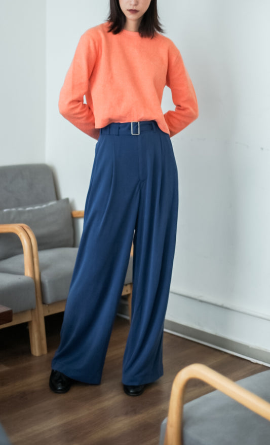 Wide-leg Trousers