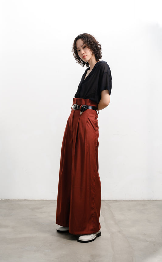 Paper-bag Waist Trousers